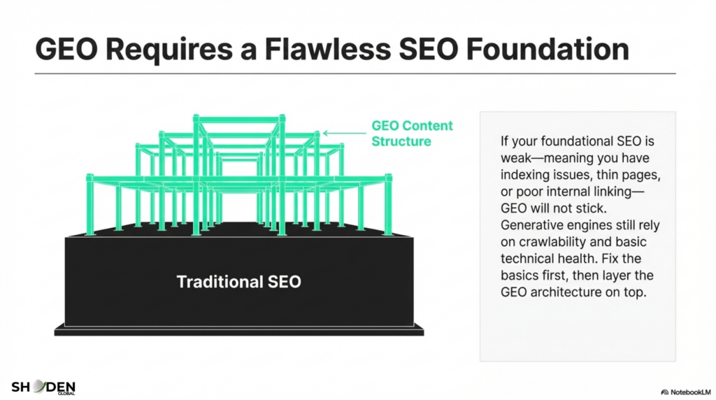Generative Engine Optimization strategies by Shoden Global