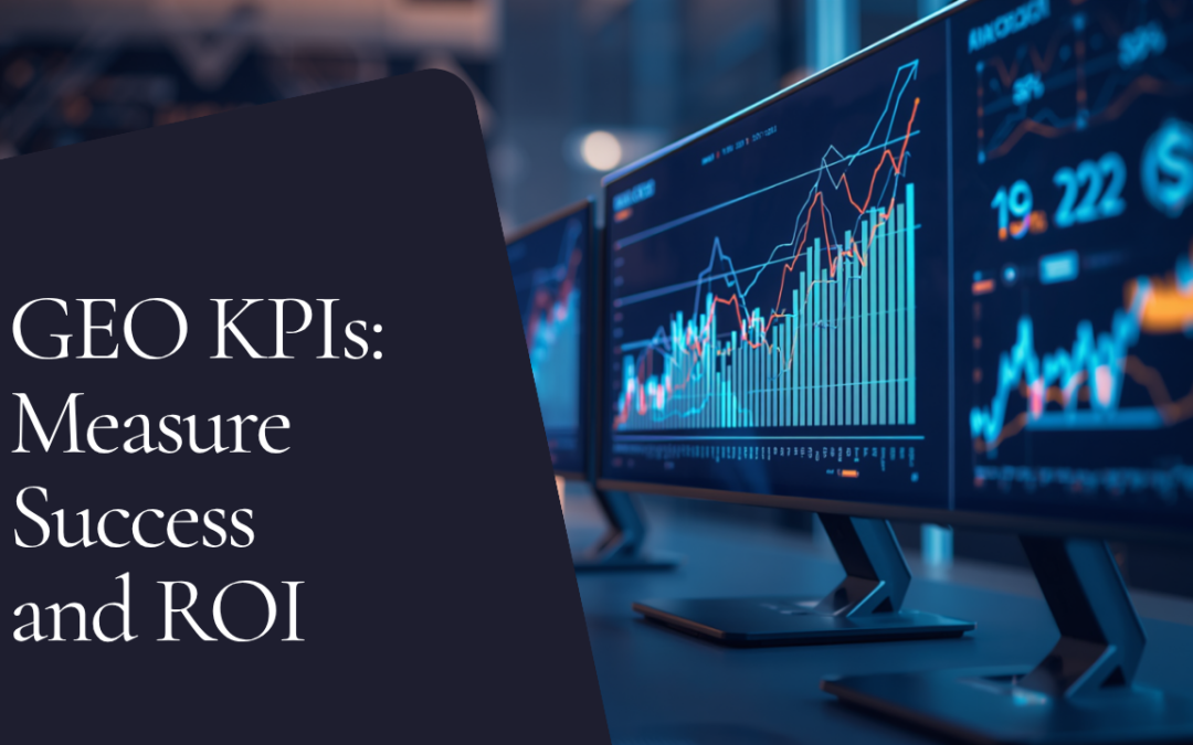 GEO KPIs: How to Measure Success and ROI