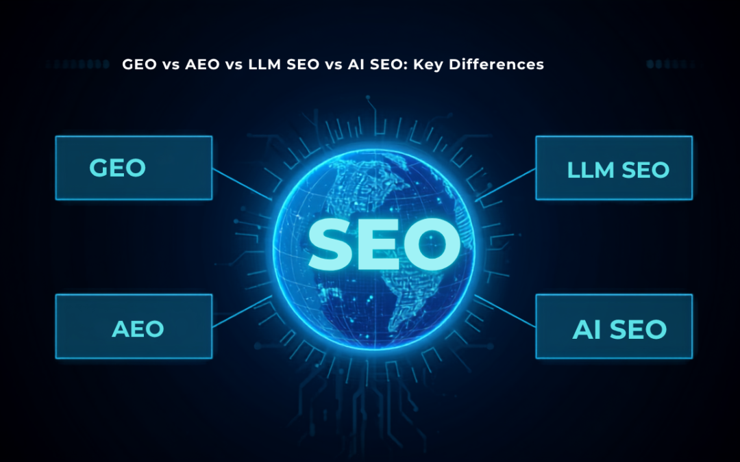 GEO vs AEO vs LLM SEO vs AI SEO: Key Differences